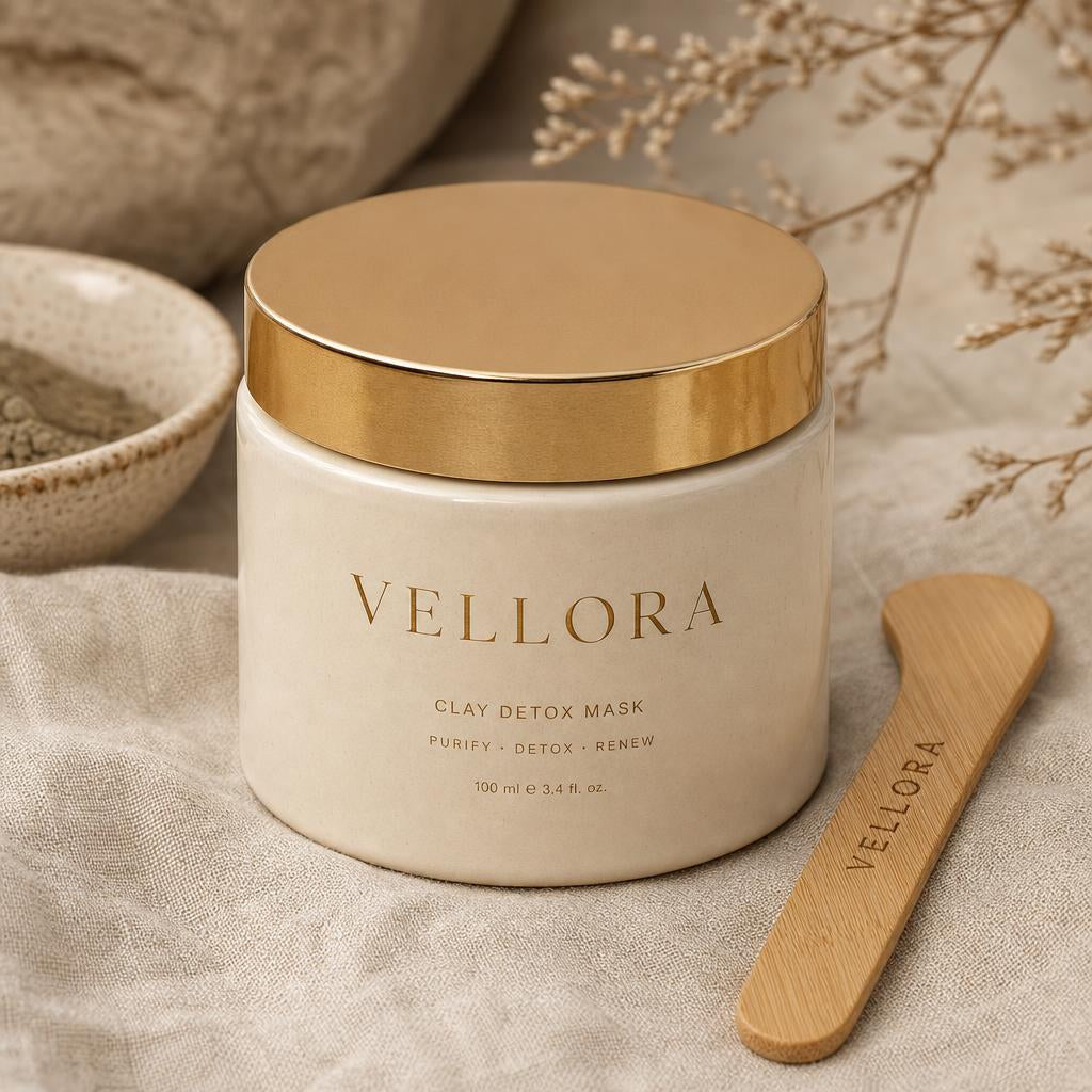 Máscara de Argila Detox Vellora